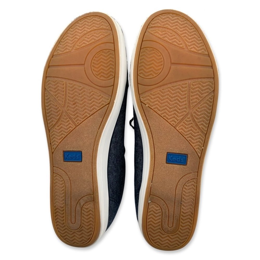 Keds Center III Tie Casual Show Dream Memory Foam Womens 8 Blue - Picture 6 of 9